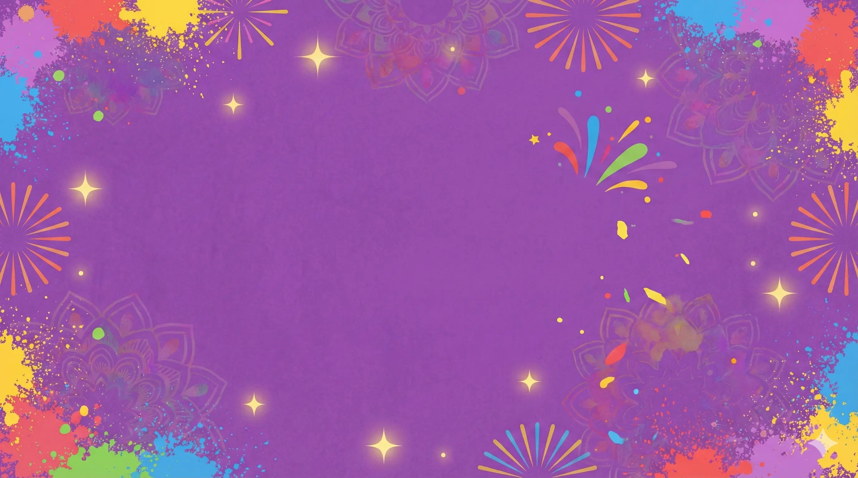 Festival-themed background with colourful powders β hero banner